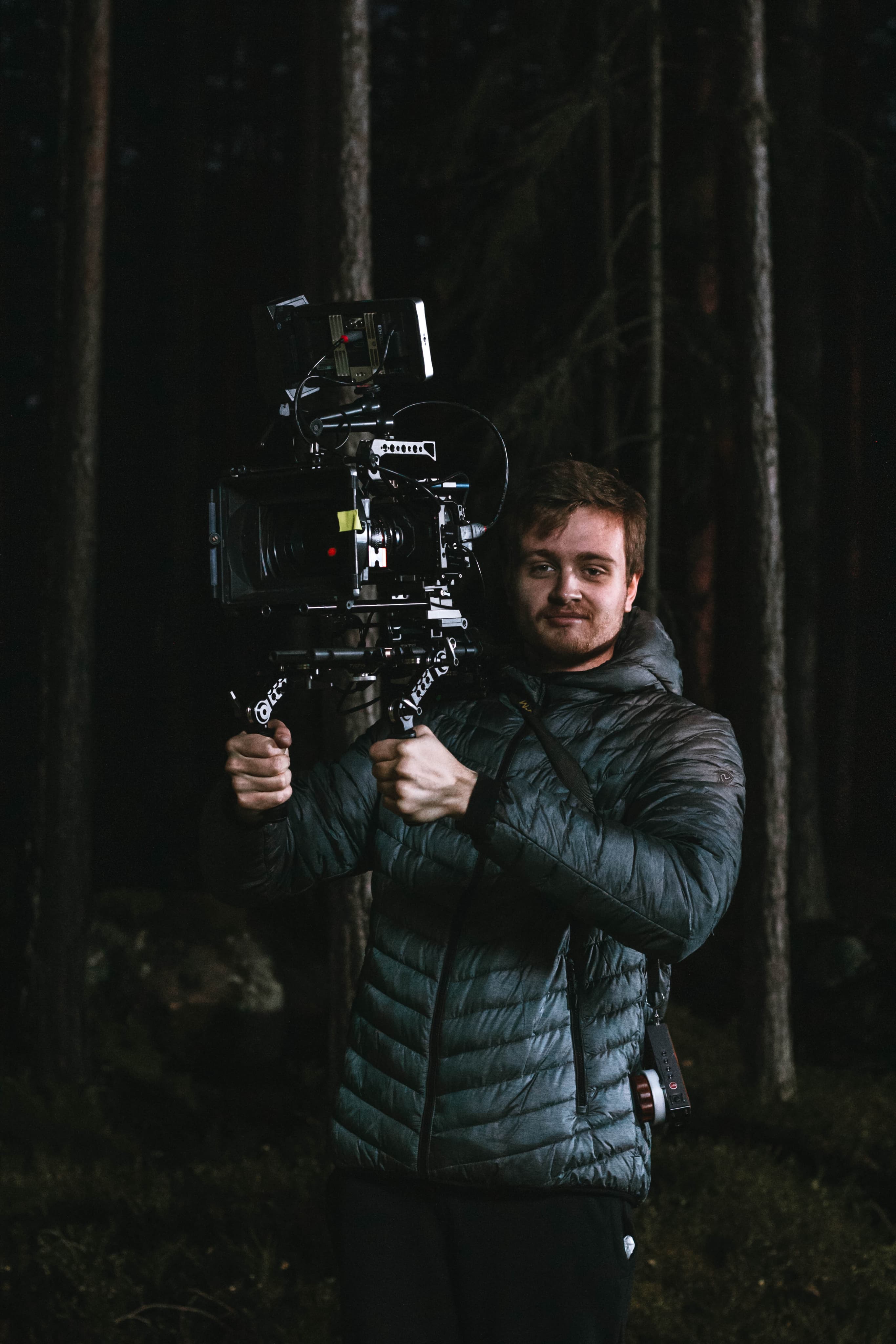 On location outdoors